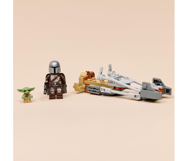 LEGO STAR WARS 75436 Śmigacz Mandalorianina i Grogu - 1473546 - zdjęcie 13